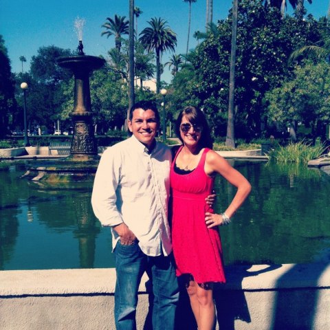 Jonathan and Me in California, 2012