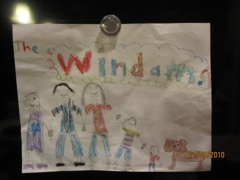 Colored Family Pictured