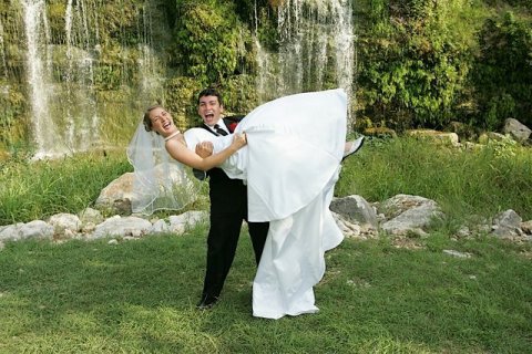 By far my favorite wedding photo